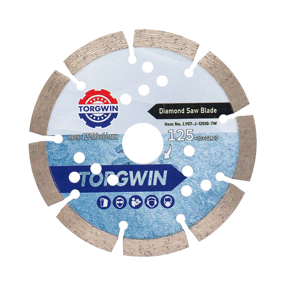 Bilah gergaji berlian 125mm untuk beton Bilah gergaji berlian 125mm untuk beton