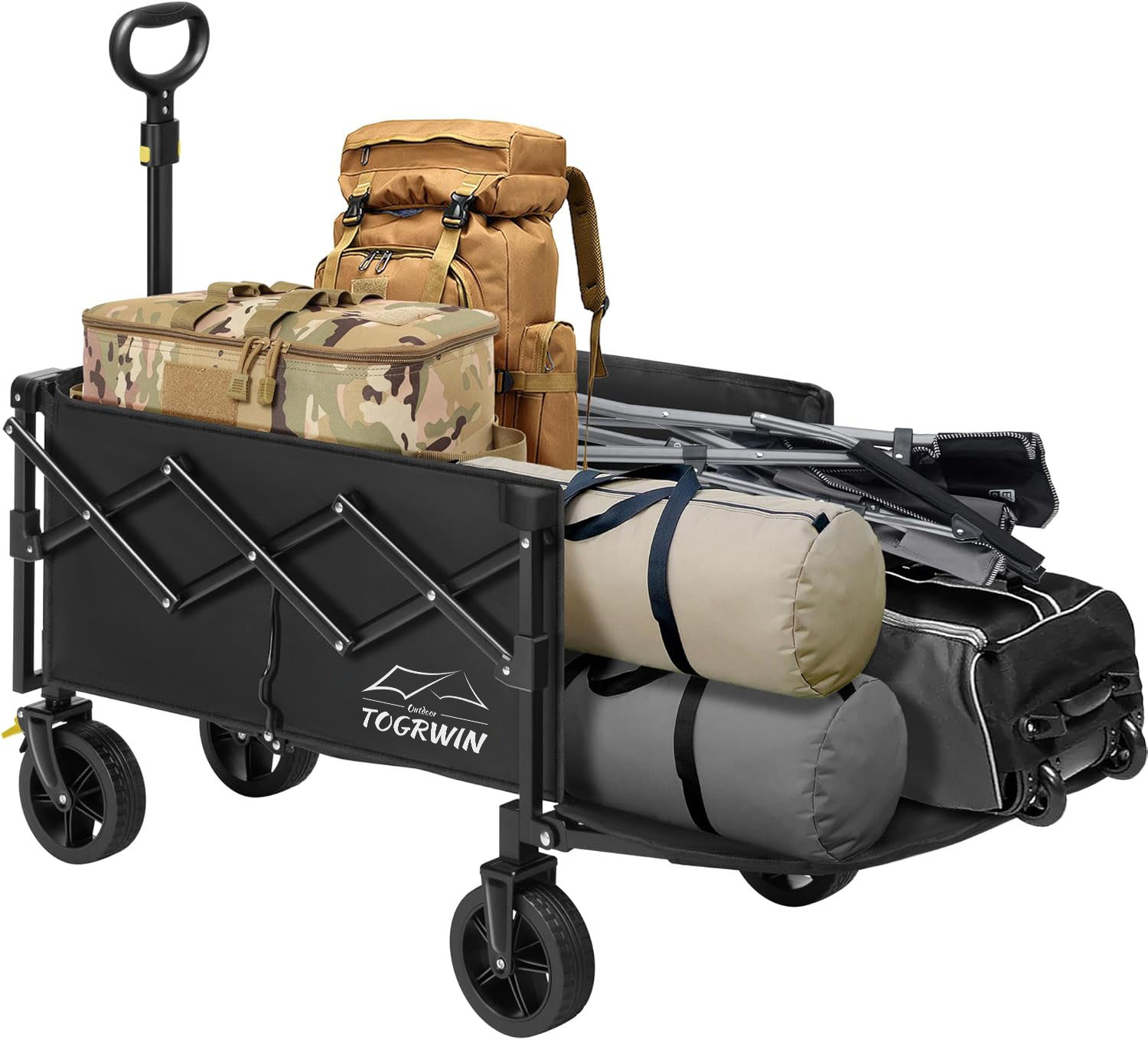 Gerobak yang dapat dilipat dengan bak belakang, £ 320lb outdoor