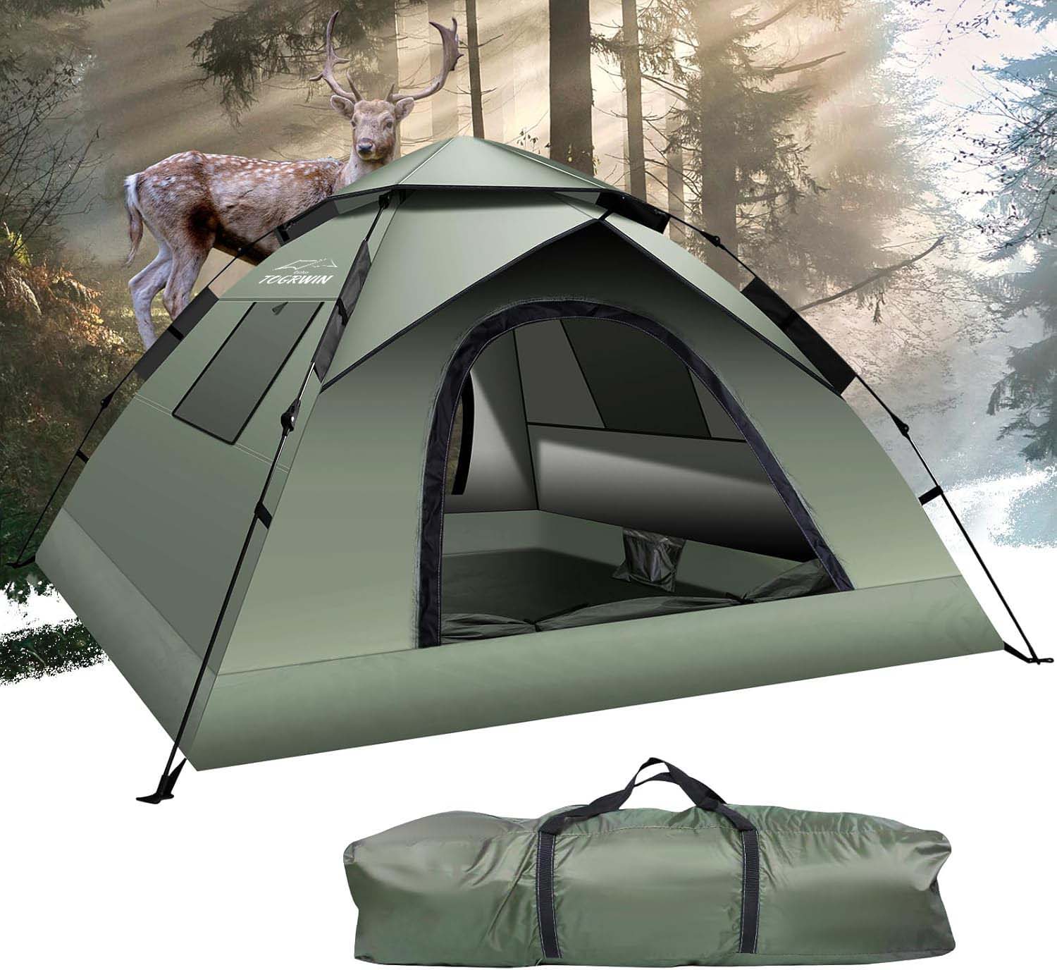Torgwin Instant Pop Up Tenda untuk Berkemah